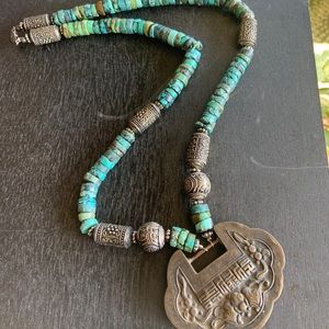 Antique Turquoise Necklace